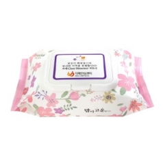 50매 캡형 맘이 고운 물티슈