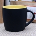 작은이미지: 테라 무광 블랙인 옐로 매직 머그컵 #2