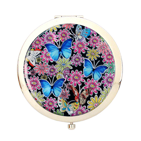 자개 원터치 손거울 - 청나비꽃 외 2종 #2