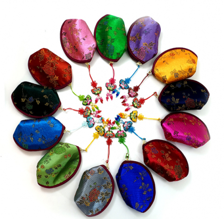 동전지갑 외국인 선물 전통 누비 반달지갑 #5