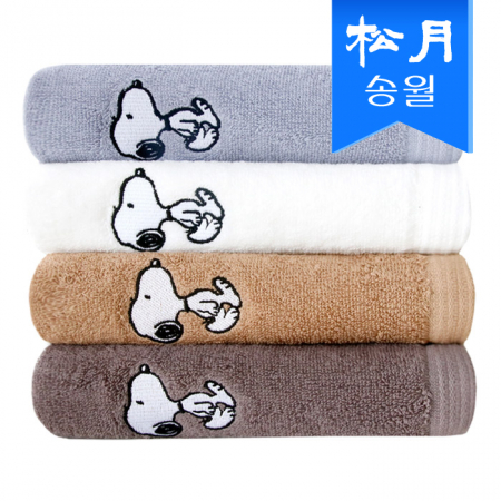 [송월타올] 스누피 리버 타올 2ps, 40x80cm #2