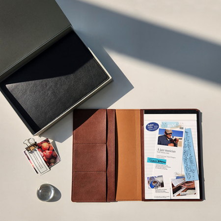 레더A5 메모패드 기본형 메모 패드 + 줄노트 #7