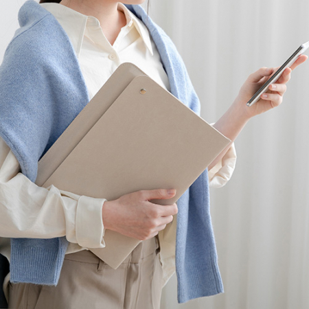 뉴클레식 레더 A4 오거나이저 + 크라프트 케이스 #5