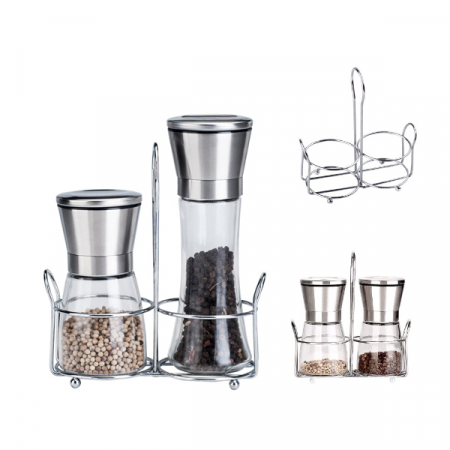 유러피안 스타일 스텐 소금 후추 그라인더 160ml #5