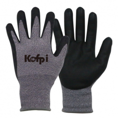 블랙폴리 NBR 팜 코팅장갑 // 손등 인쇄 가능