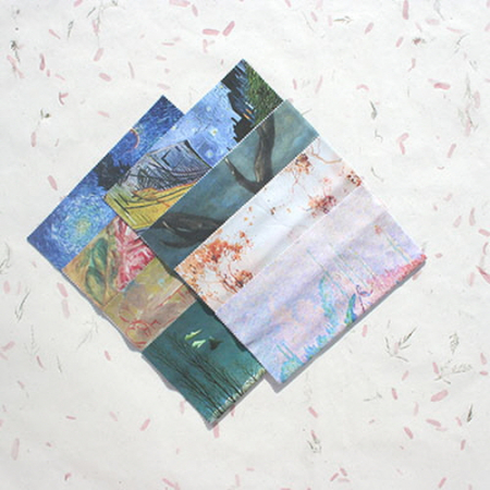 DYI 명화시리즈1 안경닦이 / 전사 클리너 (20 x 21CM) 맞춤주문제작 #2