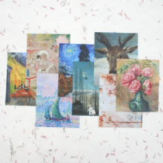 DYI 명화시리즈1 안경닦이 전사 클리너 (15 x 18CM) 맞춤주문제작