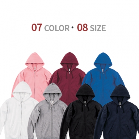 기능성 원단 드라이 기모 후드 집업 #2