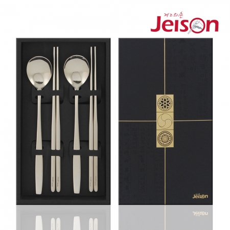 제이손 고궁 골드 수저 2인 세트 BTA4 #2