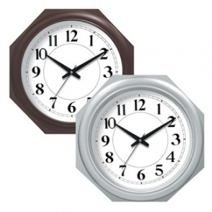 신 팔각 2종 벽시계