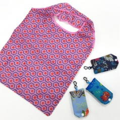 단추식 장바구니, 시장가방, 에코백, 쇼핑백 방수 고급형