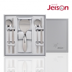 제이손 퍼주박 주걱 P형 수저 2인세트 (PRS5)