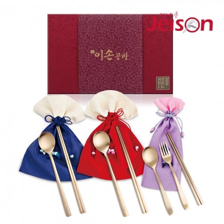 [이손공방] 방짜유기 3인세트 (ESA7) #2