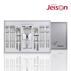 제이손 퍼주박 주걱 P형 수저 2인 종합 세트 (PRL15)