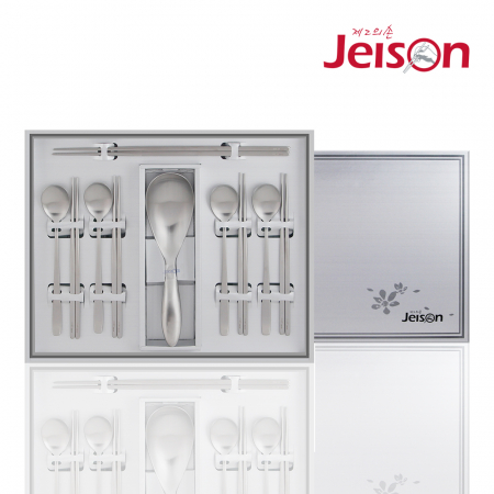 제이손 퍼주박 국자 R형 수저 4인 종합 세트 (RMS9010) #3