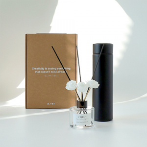 레스쁘리 고급 디퓨저 세트 G (디퓨저 (120ml) + 제네시스 텀블러 500ml)