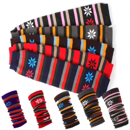 패션 레그 워머, 줄무늬 발토시 #2