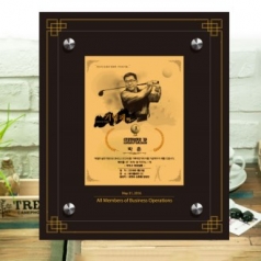 인물화 감사패 홀인원 이븐 이글 기념패 골프패 액자상패 golf 150