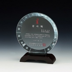 우드 크리스탈상패 8 171-3