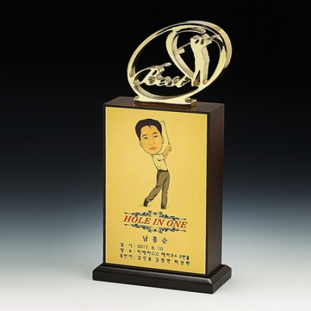 8) 49-2 금속 우드상패 #2