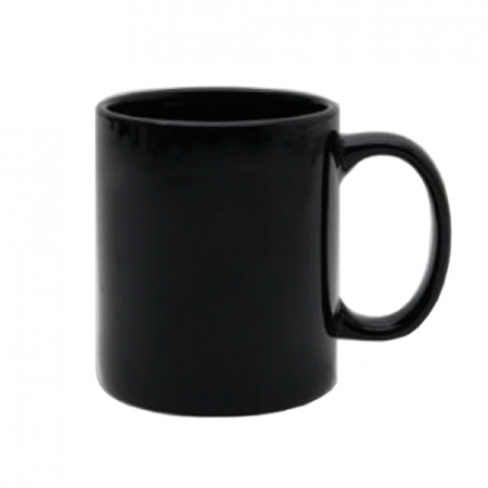 직선 블랙 머그컵 #3