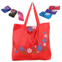 방수 시장가방, 단추식 장바구니, 시장가방, 시장바구니, 작은꽃무늬