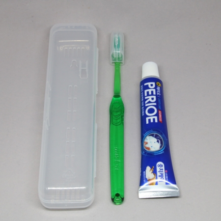 [칫솔세트3] 이중모+사각케이스+치약 #2