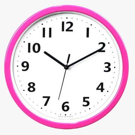 국대 칼라 심플 벽시계 250 #3