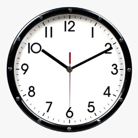 볼록 라운드 벽시계 200 #4