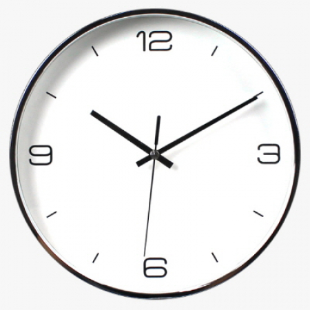 해오름 크롬 벽시계 260 #2