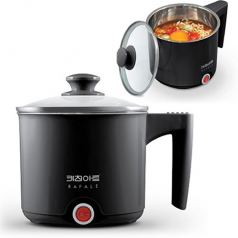 키친아트 라팔 라면포트 1L 블랙, 스카이블루