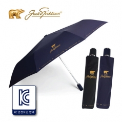잭니클라우스 3단 로고 완전 자동우산