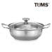 작은이미지: 텀스쿡 베루스 스텐 전골냄비 24cm (강화유리뚜껑 포함) #2