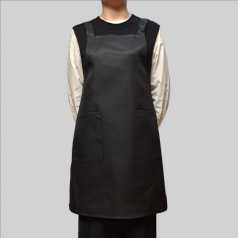 베이직2 검정 앞치마