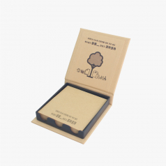 사출형 크라프트 점착메모함 (80-05)