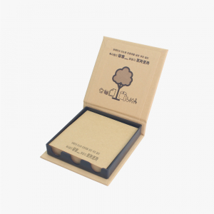 사출형 크라프트 점착메모함 (80-05)