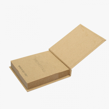 크라프트 하드커버 점착메모지 100매 #2