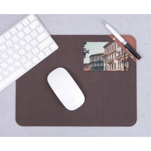 가죽 포인트 마우스패드 // 국내제작