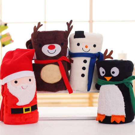 크리스마스 애니멀 캐릭터 매직 무릎담요 #2