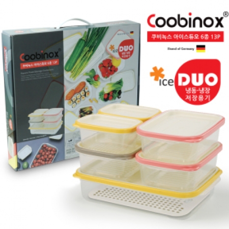 [쿠비녹스] 아이스듀오 6종 13P (냉동, 냉장용기) #2
