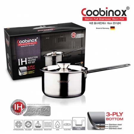 [쿠비녹스] 바론 풀스텐 18cm 편수냄비 #2