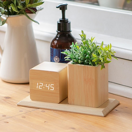 꼬즈미 더블 LED 시계 #6