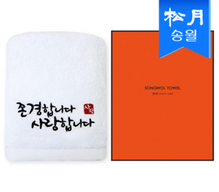 [송월타올] 존경합니다 타올 1매 (케이스) s #2