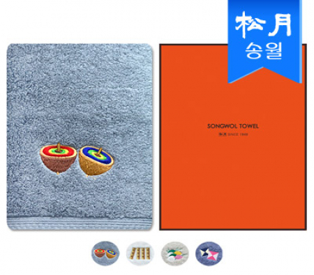 [송월타올]명절 놀이 타올 1매(케이스) s, 40x80cm #2