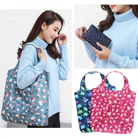 방수 칼라 지퍼 시장가방, 장바구니, 시장 바구니 #2