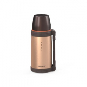 키친아트 골드 메탈 보온 보냉병 800ml