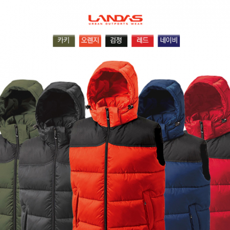 겨울용 패딩 조끼 #2