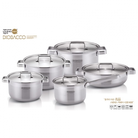 리빙아트 디오바코 통5중 스텐 5종 세트 #2