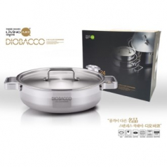 리빙아트 디오바코 통5중 스텐 24 전골냄비