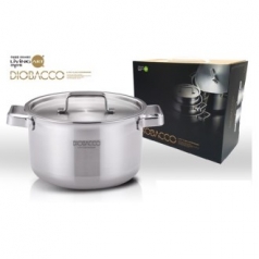 리빙아트 디오바코 통5중 스텐 24 양수냄비